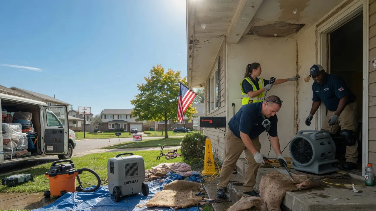Water Damage Restoration in Valentines, VA near me